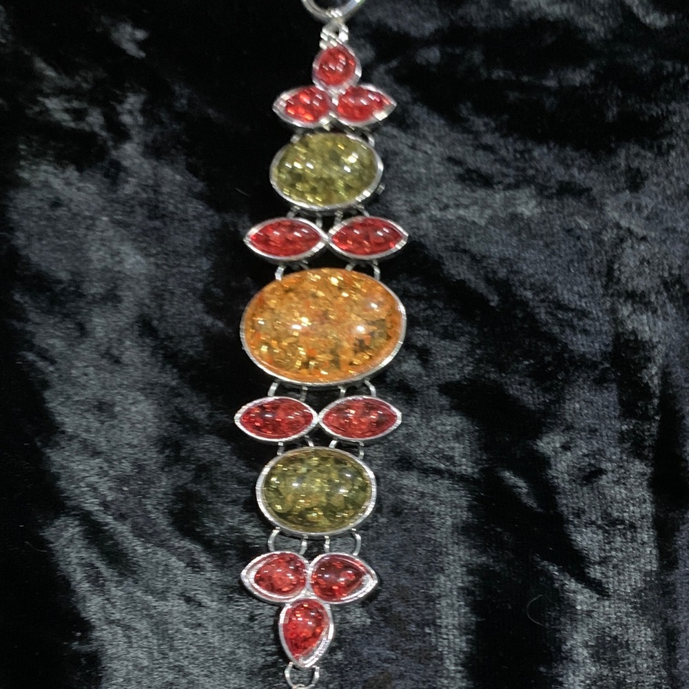 Elegant Multicolor Gemstone Bracelet